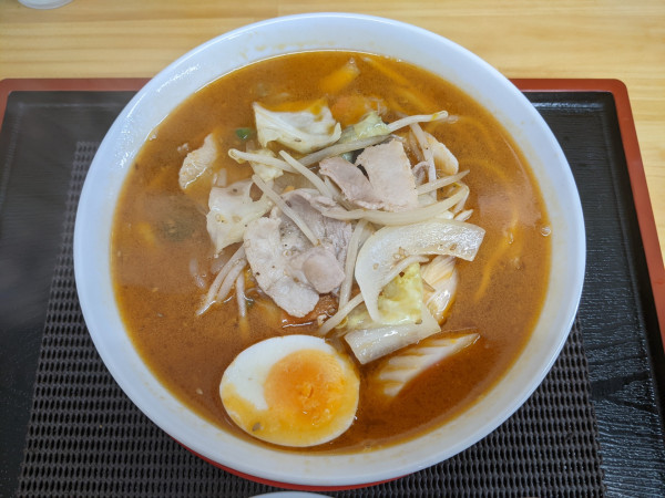 「タンメン：750円＋消費税」@まごころ食堂の写真