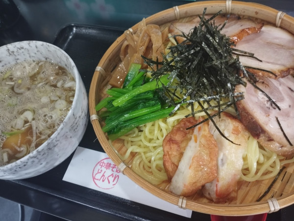 「ざる中華そば濃厚(300g)(1,100)」@中華そば どんぐりの写真