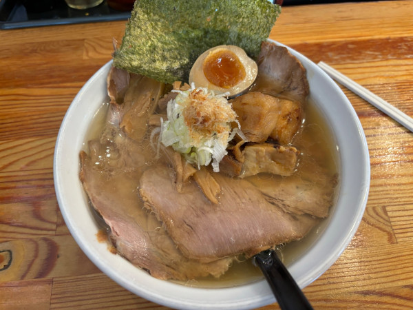 「塩そばスペシャル」@麺屋 千葉 JAPAN Miyagiの写真