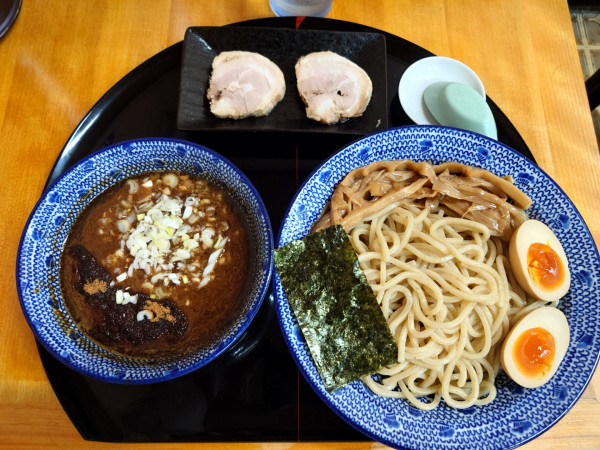 「魚介味玉つけめん(1000円)」@中華そば 香十の写真
