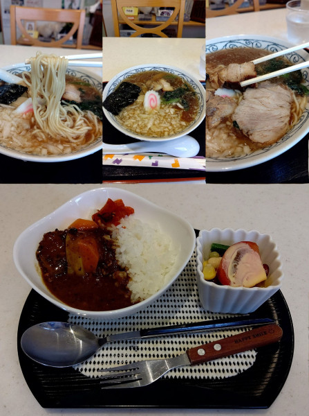 「『角煮ラーメン+ハリマオ・ミニカレー(¥1000+500)』」@中華そば専門店 麺楽の写真