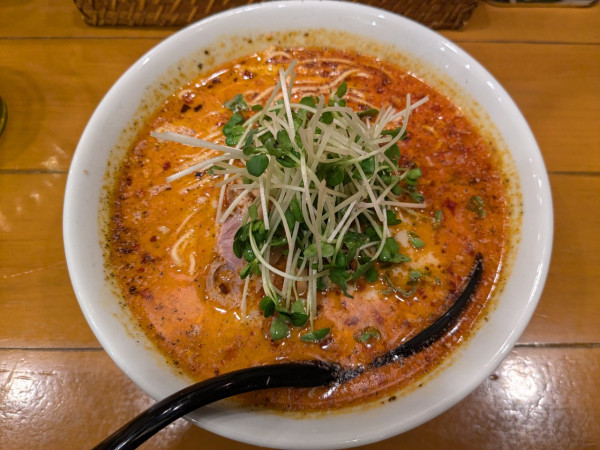 「豆乳担々麺1130円麺大盛150円」@麺屋 Hulu-luの写真