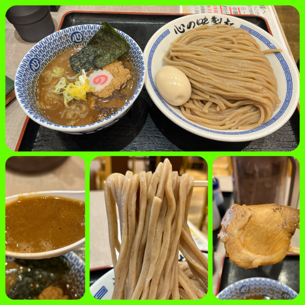 「味玉濃厚つけ麺¥1100+中盛¥50」@心の味製麺の写真