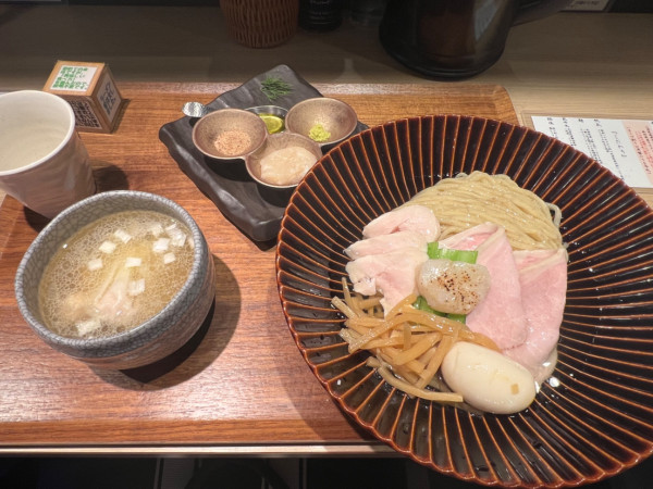 「特製帆立の昆布水つけ麺白」@Tokyo Style Noodle ほたて日和の写真