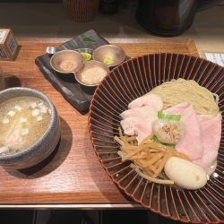 特製帆立の昆布水つけ麺白