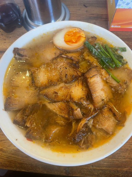 「焼豚ラーメン」@焼豚ラーメン 三條 葛飾店の写真
