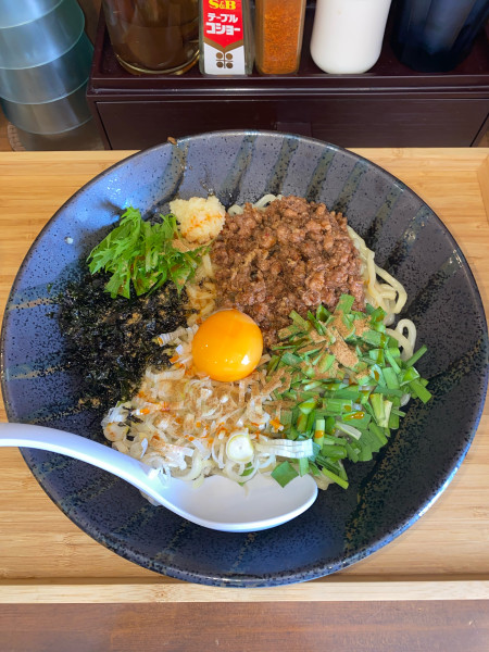 「台湾まぜそば大盛¥1,300円(限定)」@らぁめん 麺彩家の写真