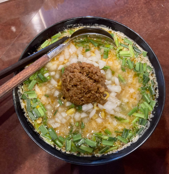 「味噌ラーメンニラ玉ねぎ 1000円」@味噌が好きの写真