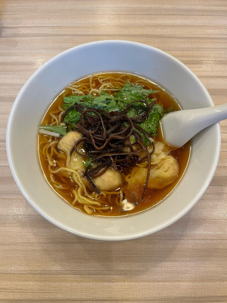 「エビワンタン麺(1078円)」@七福の写真