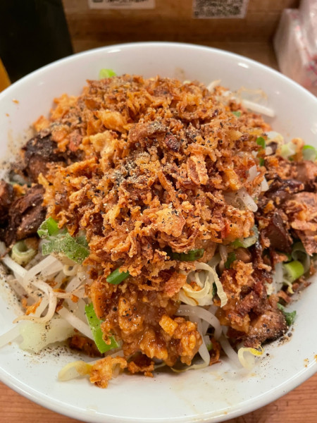 「汁なし」@らーめんやまちゃんの写真