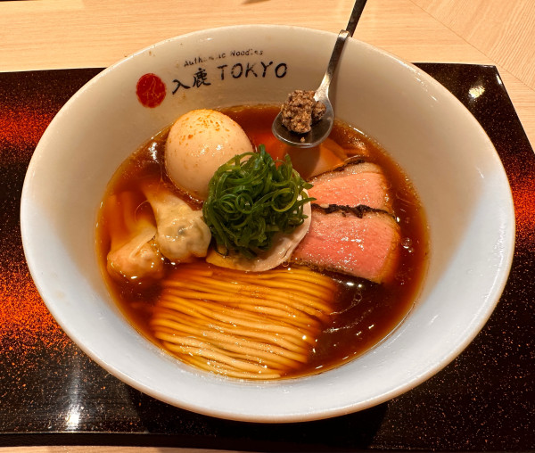 「特製ボルチーニ醤油」@入鹿TOKYOの写真