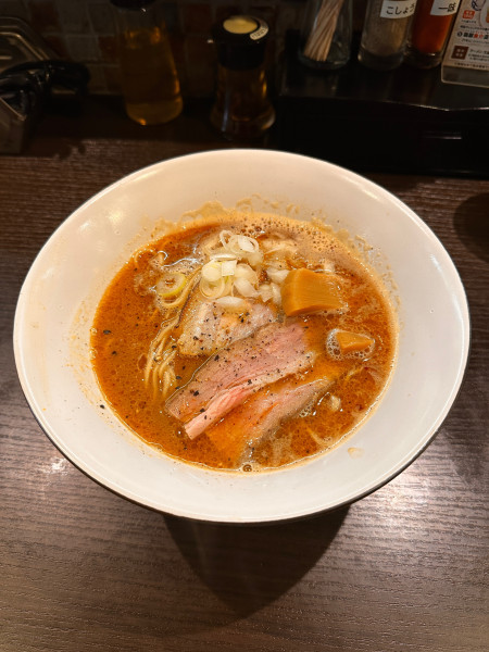 「鶏豚魚介NOODLE」@ラーメン アールピージー（RAMEN RPG）の写真