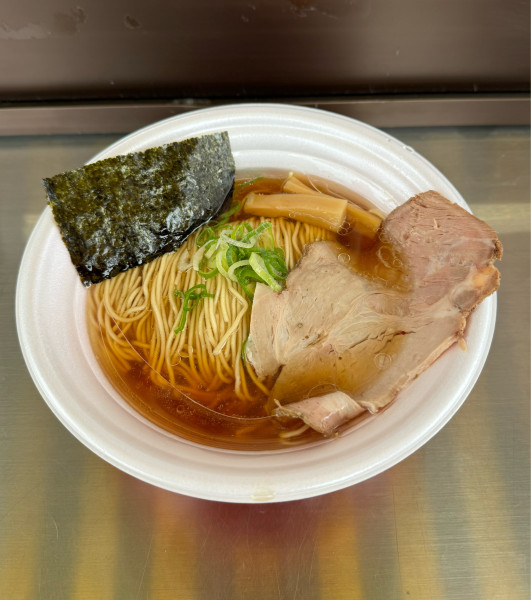 「比内地鶏と蛤の極上醤油そば」@麺屋 真心の写真