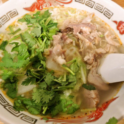 羊ラーメン（750円）＋水餃子（520円）