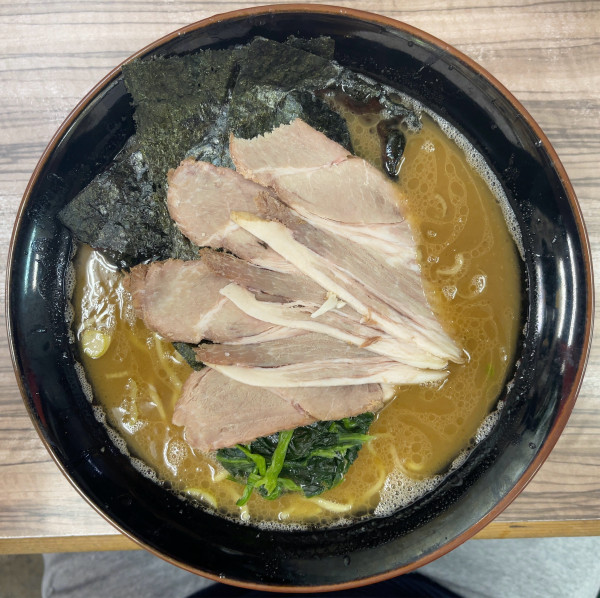 「チャーシューメン 大」@武蔵家 富士見店の写真