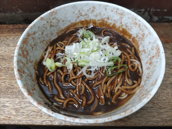 「カレーそば」@きぬそばの写真