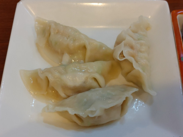 「ほたて水餃子（460円）」@太宰らうめんと津軽のめしや「めぇ」の写真