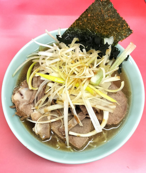 「ネギチャーシューラーメン 1150円」@ラーメンショップ大和 海老名店の写真