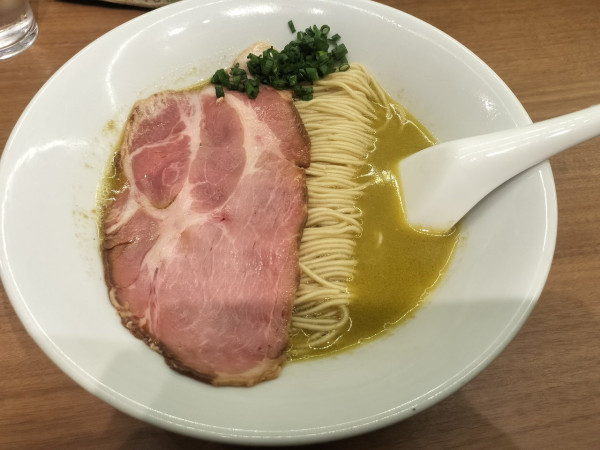 「牡蠣蕎麦　1200円」@中華蕎麦 左とうの写真