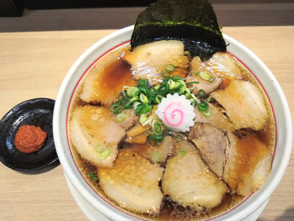 「自家製チャーシュー麺」@山形中華そば 麺や 一球の写真