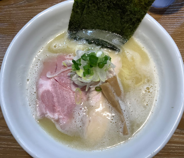 「濃厚中華そば　塩」@中華そば やま福の写真