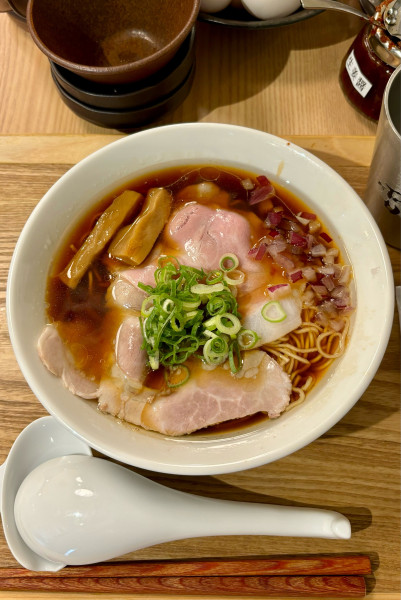 「生姜中華そば（950）」@中華そば 雷杏の写真