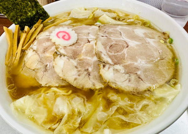 「チャーシューワンタン麺(大)【1550円】」@稲城大勝軒 五一の写真