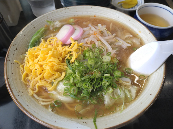 「五目そば（味噌味）」@山の家の写真