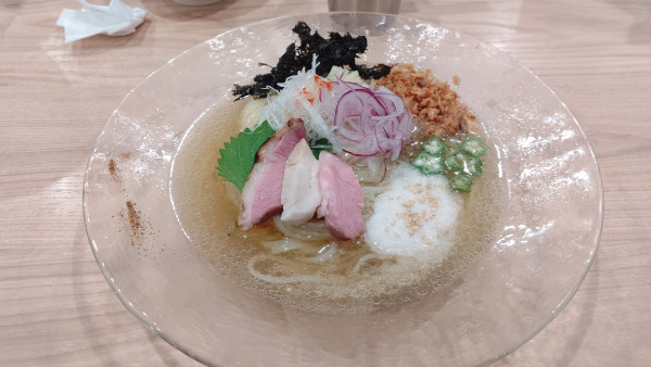 「夏季限定ニボコン塩」@麺処 にし尾の写真