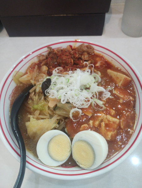 「五目蒙古タンメン(大盛)」@蒙古タンメン中本 高崎店の写真