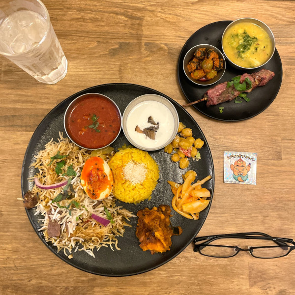 「ビリヤニ・カレー定食 ＋ α」@カレーとビリヤニとお酒 たびるの写真