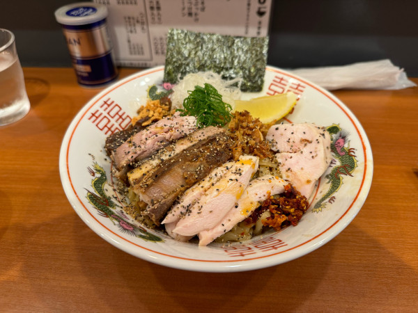 「まぜそば」@自家製手もみ麺 鈴ノ木の写真