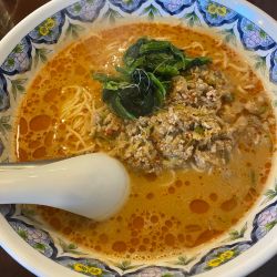 担々麺➕細麺➕麺固め➕細麺