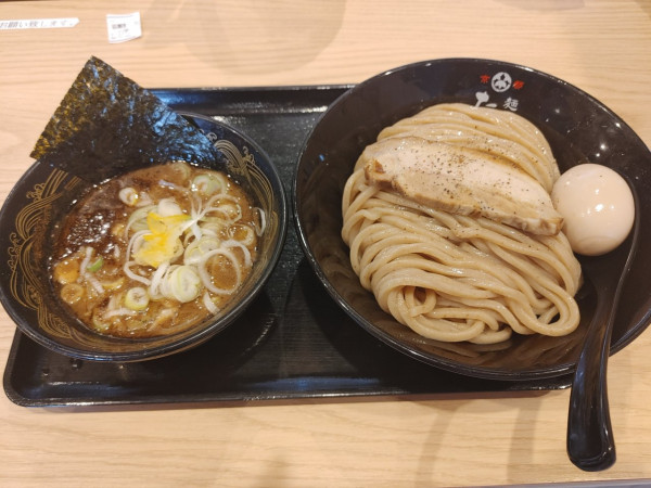 「味玉つけ麺　大」@麺屋たけ井 草津店の写真