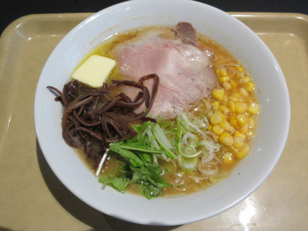 「味噌バターコーンらあめん（1,100円）」@POPUPラーメン 東京ミッドタウン八重洲店の写真