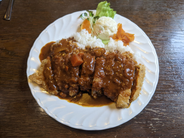 「カツカレー：1,400円」@レストラン なかの写真