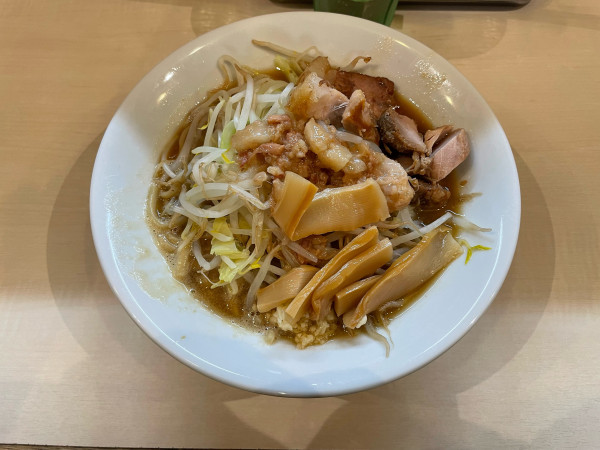 「ラーメン小（150g）」@ラーメン4号の写真