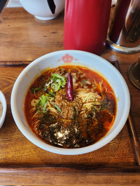 「青鬼担々麺」@香家 三田店の写真
