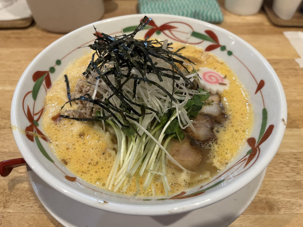 「納豆らーめん・太麺」@らーめん天神下 大喜の写真