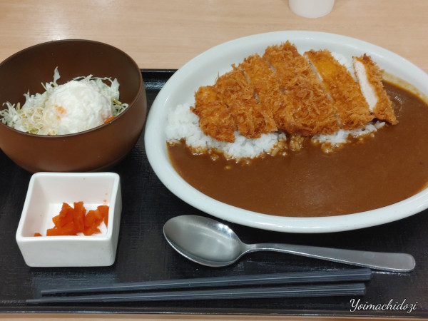 「チキンカツカレー」@新宿さぼてん NEOPASA静岡SA上り線店の写真