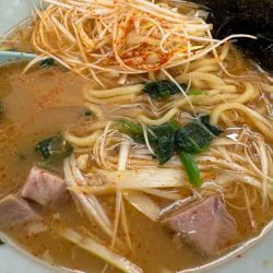 ネギラーメン　ネギトッピング