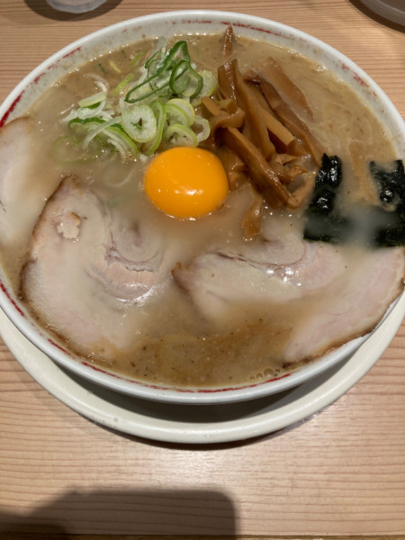 「特製とろりそば」@東京煮干し らーめん 玉 東京駅店の写真