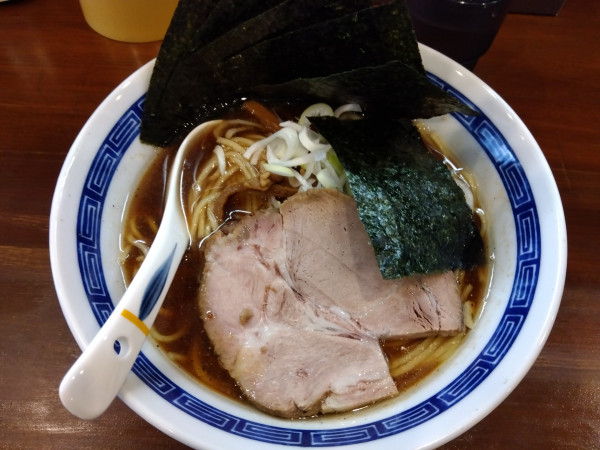 「ラーメン1000円＋海苔100円」@麺屋 青の写真