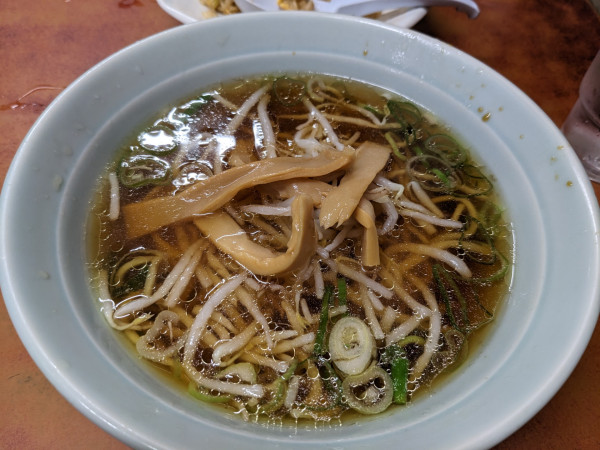 「半ラーメン」@尚ちゃんラーメンの写真