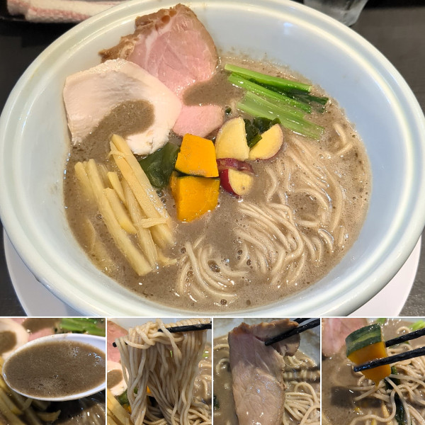 「濃厚カニらーめん(限定)　1100円」@らーめん 三極志の写真