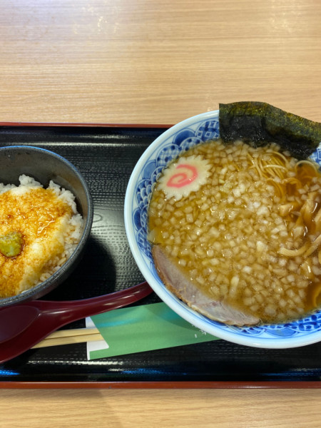 「八王子ラーメン＋とろろ飯」@彩食庵の写真