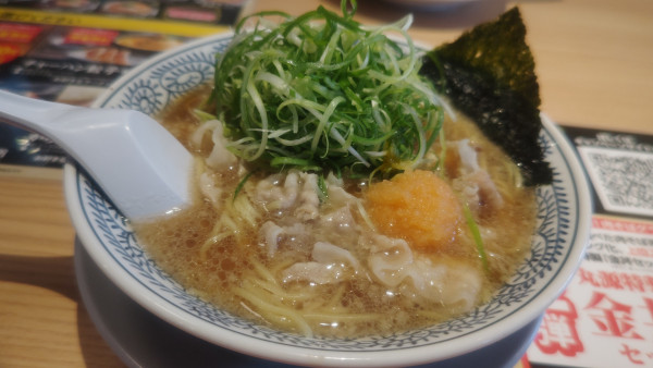 「ネギ肉そば＆餃子セット」@丸源ラーメン 青梅店の写真