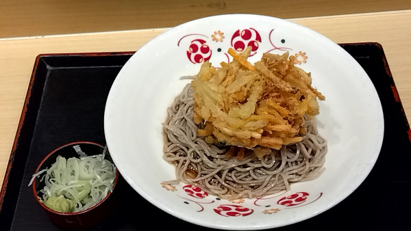 「かき揚げそば」@いろり庵きらく 八王子店の写真