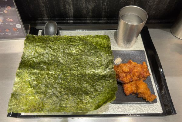 「貝と魚介の出汁soba 唐揚げ３個」@鶏soba 座銀 KITTE丸の内店の写真