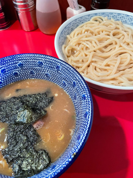 「得製つけ麺 大盛」@自家製中華そば 勢得の写真